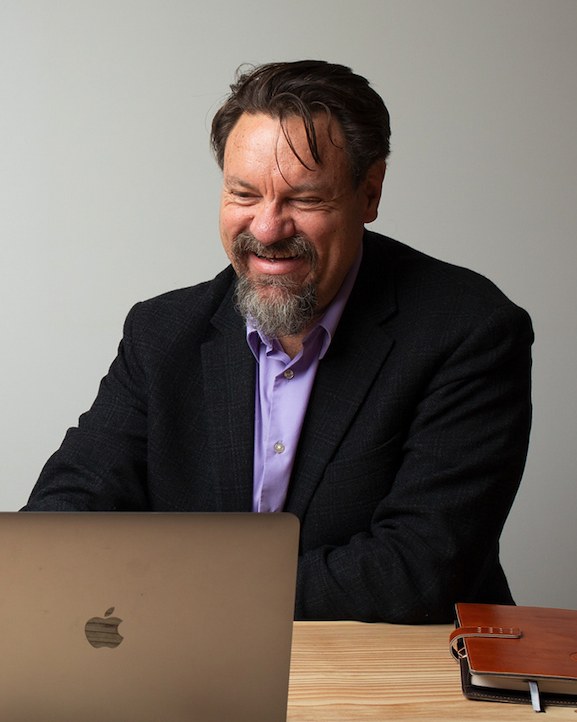 Peter Holgate at work